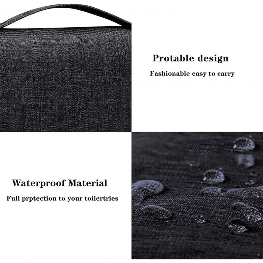 Hanging Travel Toiletry Bag - Image 2